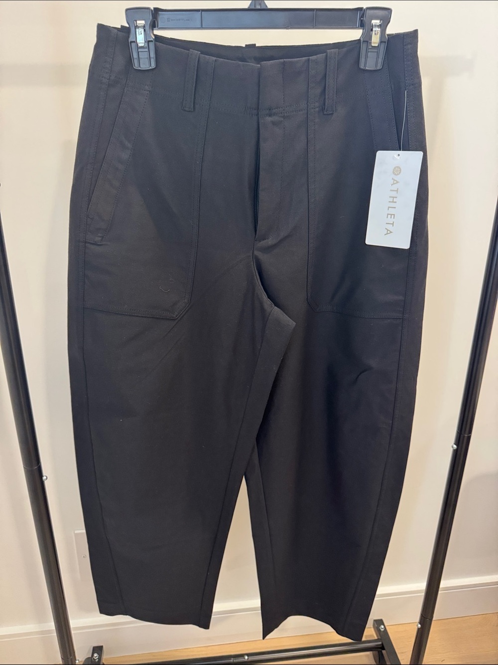 Athleta Black Wide-Leg Women's Pants